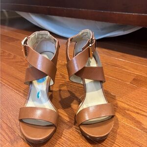 Michael Kors Tan Strappy Heels